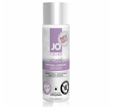 Lubrykant dla wrażliwej skóry - System JO For Her Agape Original 60 ml